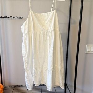 Abound Strapless Cream Dress